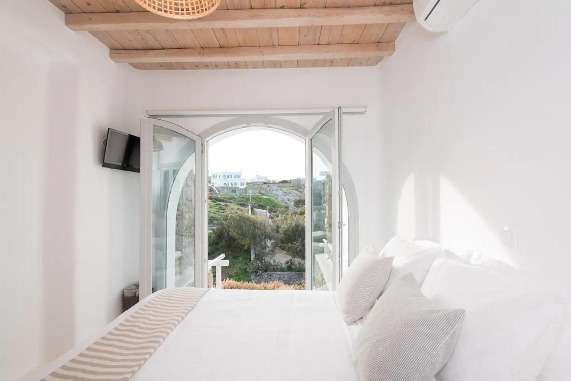 Koumi Homes Mykonos Ftelia  Bagian luar foto