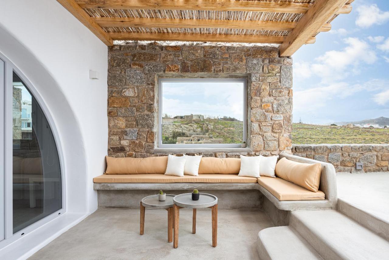 Koumi Homes Mykonos Ftelia  Bagian luar foto