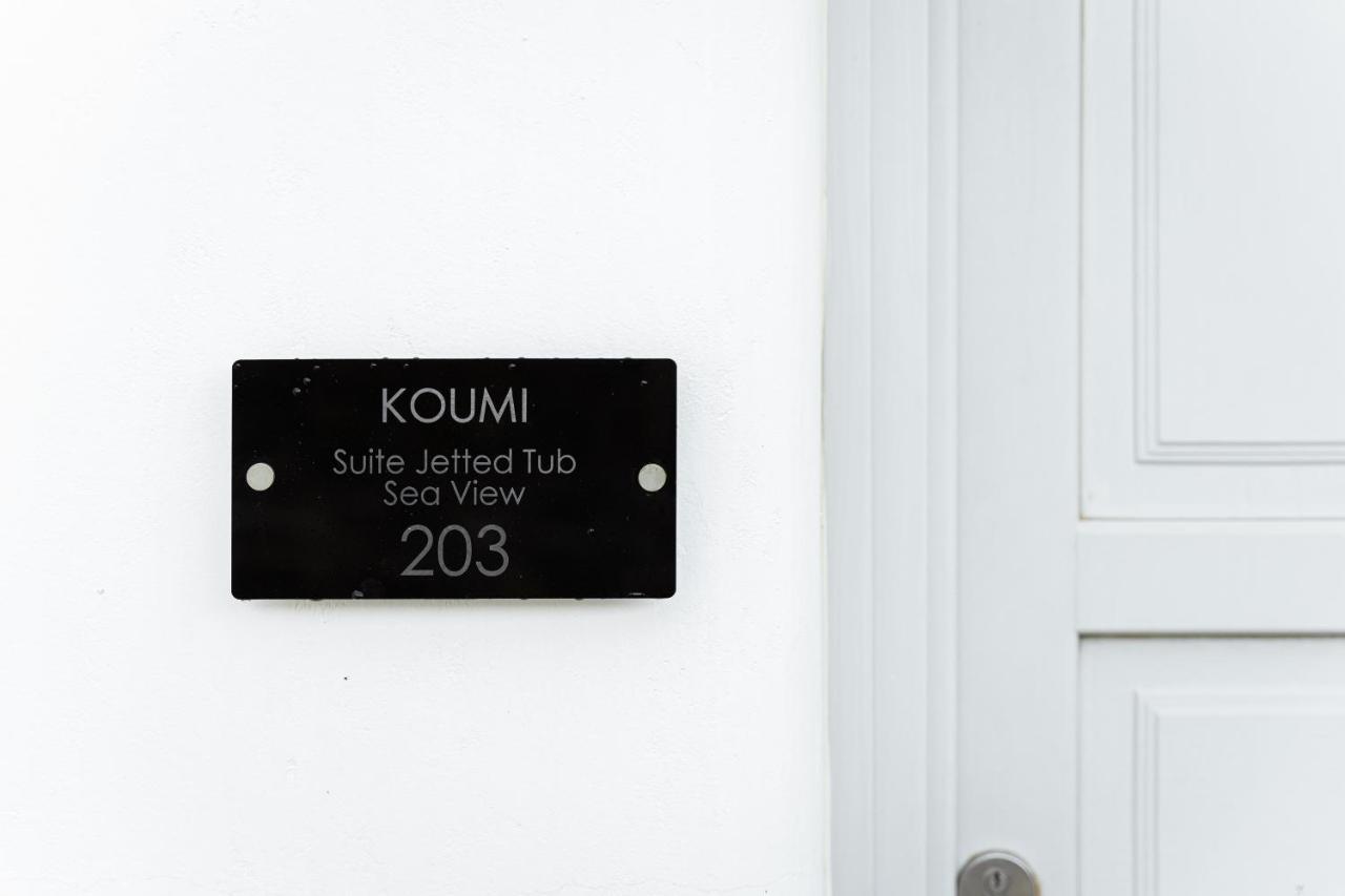 Koumi Homes Mykonos Ftelia  Bagian luar foto