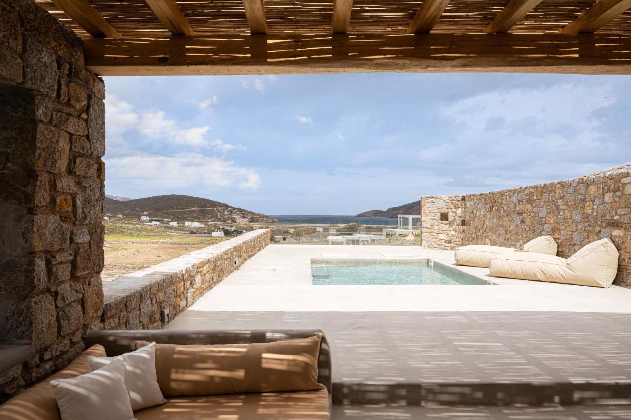 Koumi Homes Mykonos Ftelia  Bagian luar foto
